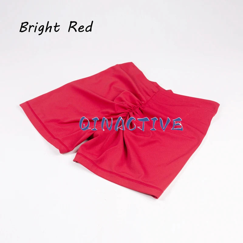 QINACTIVE Short à dos en V Vêtements pour femmes Shorts courts de sport Shorts de cyclisme Vêtements de sport Collants à haute élasticité Leggings de fitness