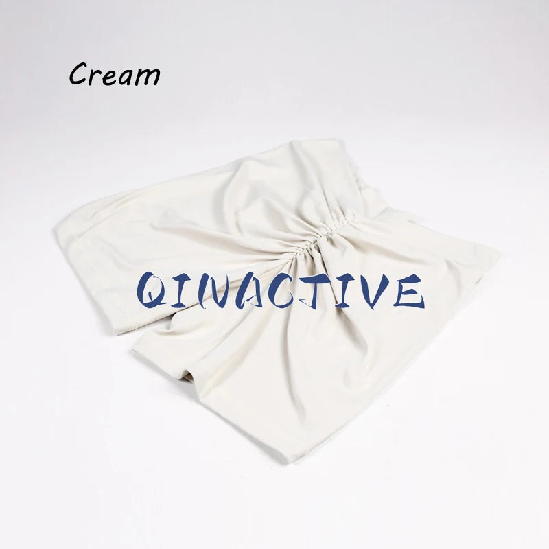 QINACTIVE Short à dos en V Vêtements pour femmes Shorts courts de sport Shorts de cyclisme Vêtements de sport Collants à haute élasticité Leggings de fitness