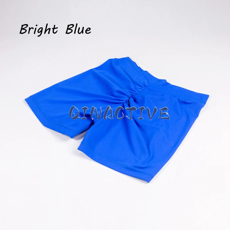 QINACTIVE Short à dos en V Vêtements pour femmes Shorts courts de sport Shorts de cyclisme Vêtements de sport Collants à haute élasticité Leggings de fitness