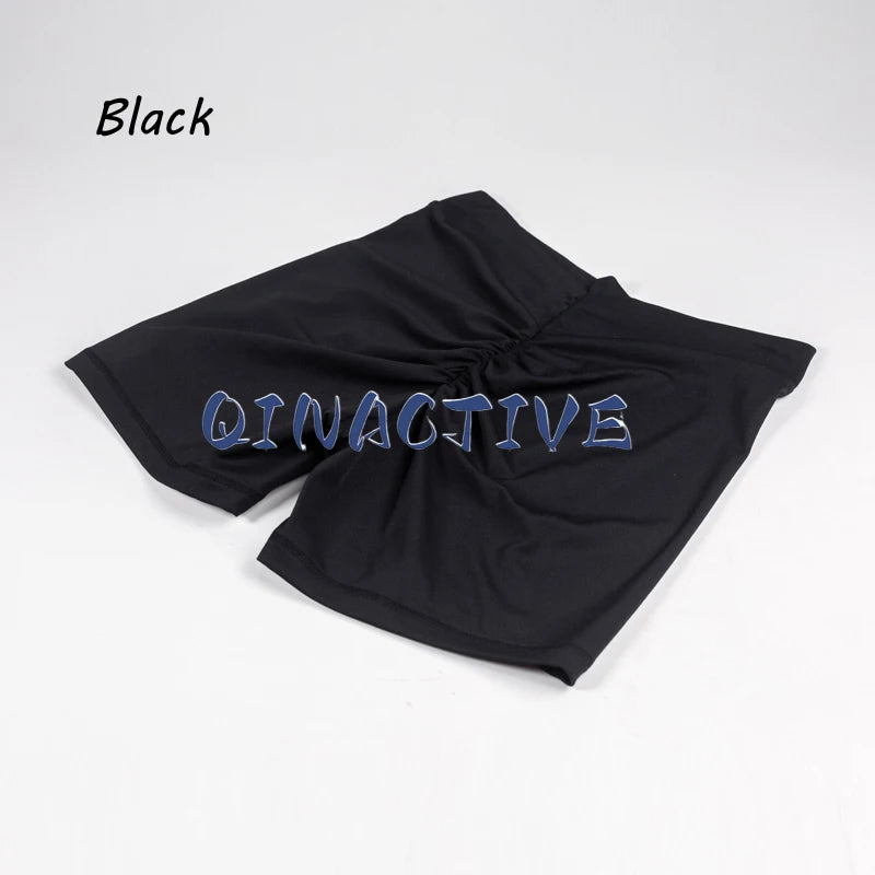 QINACTIVE Short à dos en V Vêtements pour femmes Shorts courts de sport Shorts de cyclisme Vêtements de sport Collants à haute élasticité Leggings de fitness