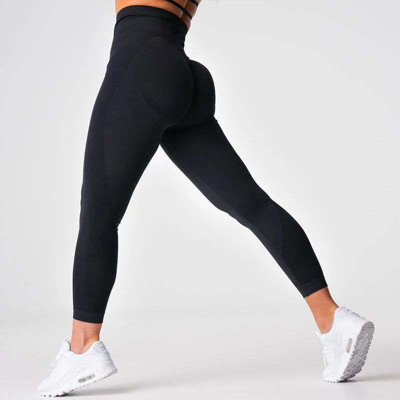 Legging Sport Femme Anti Cellulite Pantalon Compression Yoga Pants Butt Lift Legging Taille Haute Fitness Gym Jogging Running Course Exercice