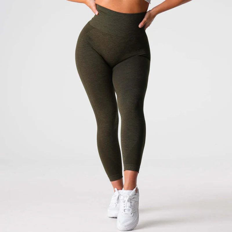 Legging Sport Femme Anti Cellulite Pantalon Compression Yoga Pants Butt Lift Legging Taille Haute Fitness Gym Jogging Running Course Exercice